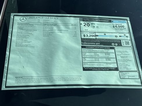 New 2025 Mercedes-Benz GLE 53 AMG AMG 53 image 29