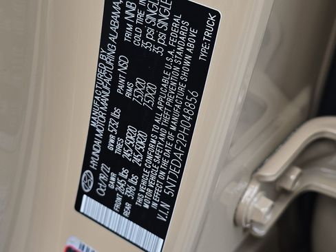 Used 2023 Hyundai Santa Cruz Limited image 29