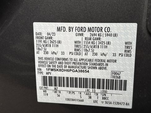 Used 2023 Ford Explorer XLT w/ Equipment Group 202A image 26