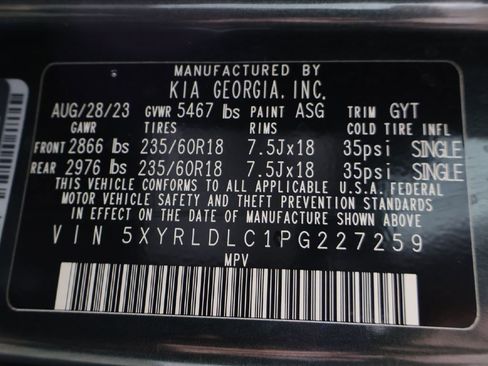 Used 2023 Kia Sorento S w/ Panoramic Sunroof Package AWD/4WD image 57