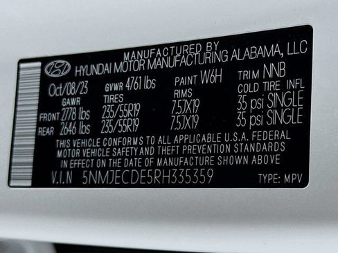 Used 2024 Hyundai Tucson Limited AWD/4WD image 17