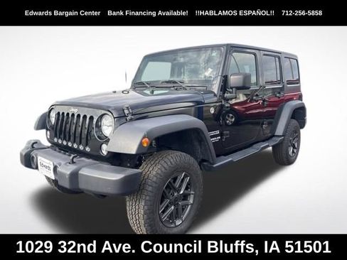 Used 2017 Jeep Wrangler Unlimited Sport w/ Quick Order Package 24S AWD/4WD image 3