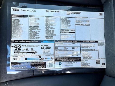 New 2025 Cadillac Lyriq Luxury image 14