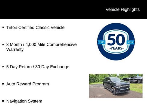 Used 2021 Chevrolet Tahoe RST w/ Luxury Package AWD/4WD image 6