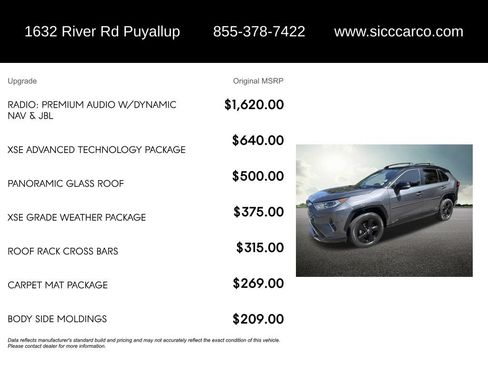 Used 2020 Toyota RAV4 XSE AWD/4WD image 5
