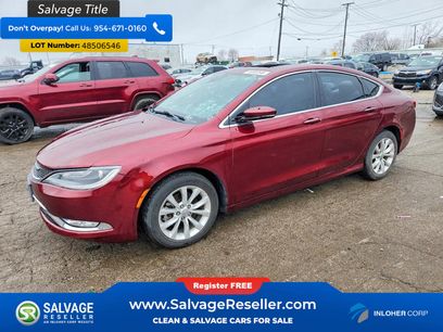 Used 2015 Chrysler 200 C w/ Navigation & Sound Group I
