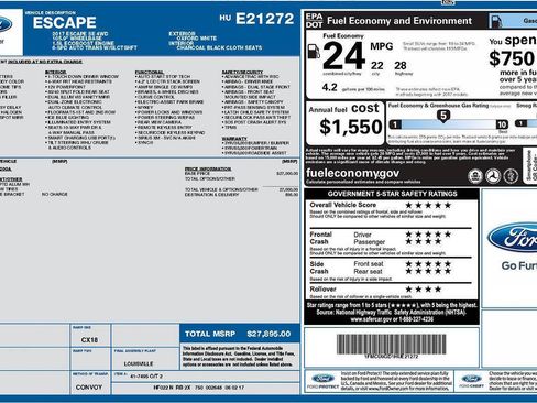 Used 2017 Ford Escape SE AWD/4WD image 23