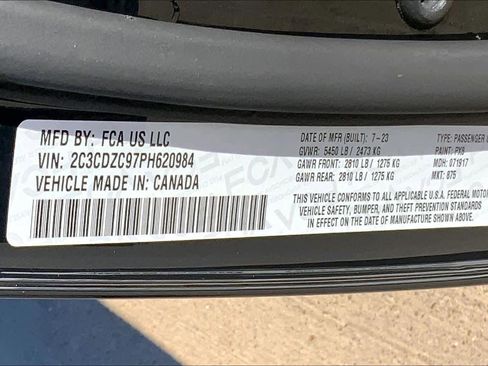 Used 2023 Dodge Challenger SRT Hellcat image 30