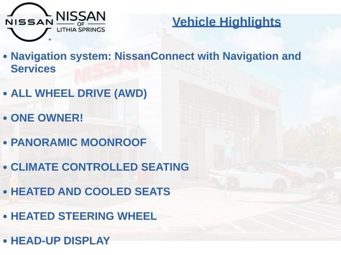 Used 2025 Nissan Murano Platinum w/ Cargo Package AWD/4WD image 32