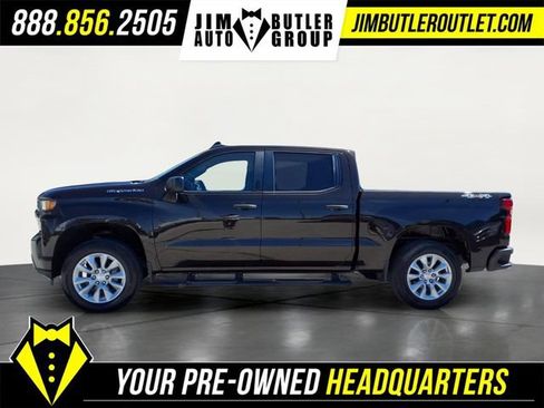 Used 2020 Chevrolet Silverado 1500 Custom w/ Custom Value Package AWD/4WD image 18