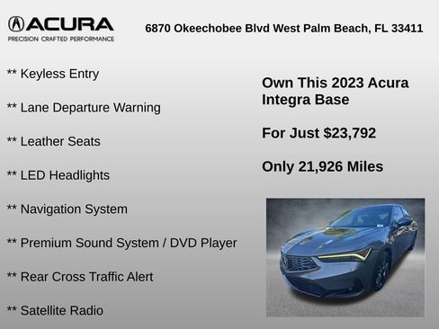 Used 2023 Acura Integra A-Spec image 12
