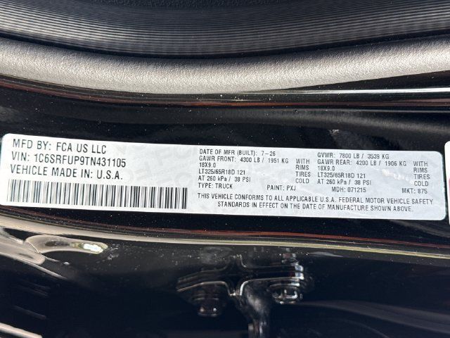 New 2026 RAM 1500 RHO AWD/4WD image 28