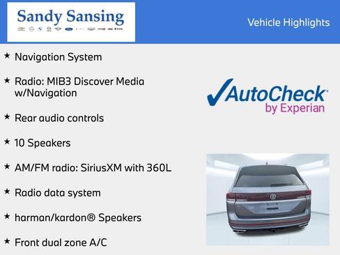 Used 2024 Volkswagen Atlas SEL Premium R-Line AWD/4WD image 7