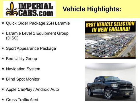 Used 2021 RAM 1500 Laramie w/ Sport Appearance Package image 7