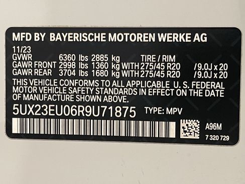 Certified 2024 BMW X5 xDrive40i w/ M Sport Package AWD/4WD image 25