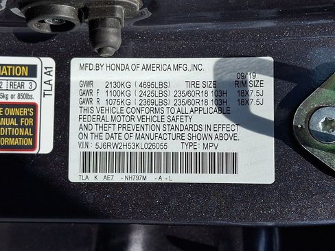 Used 2019 Honda CR-V EX image 26