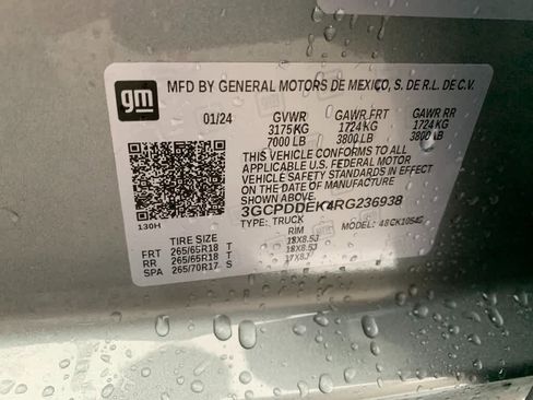 Certified 2024 Chevrolet Silverado 1500 LT AWD/4WD image 30