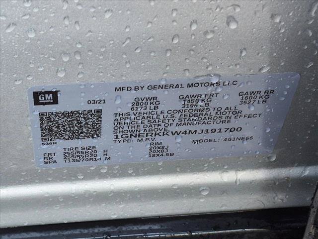 Used 2021 Chevrolet Traverse Premier w/ Redline Edition FWD image 26
