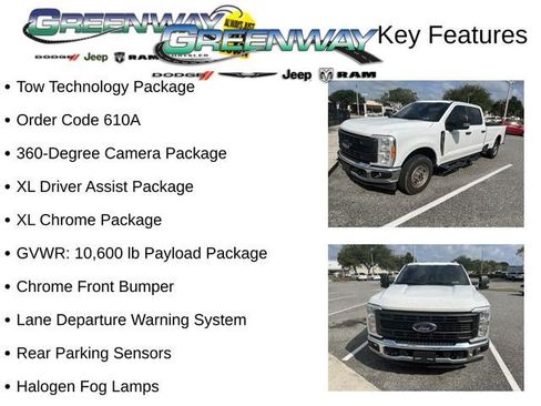 Used 2023 Ford F350 XL w/ 360-Degree Camera Package RWD image 2
