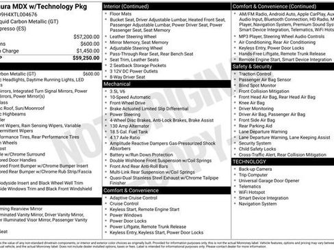 New 2026 Acura MDX Technology Package image 16
