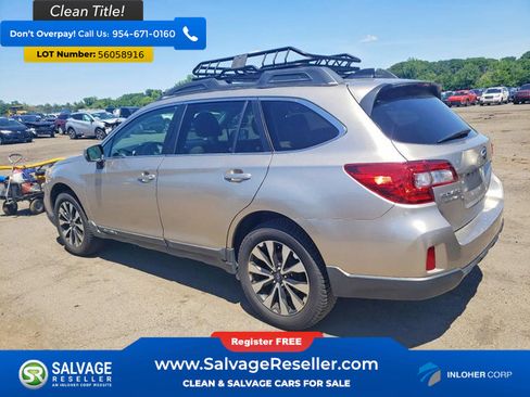 Used 2016 Subaru Outback 2.5i Limited AWD/4WD image 3