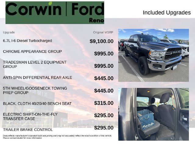Used 2019 RAM 2500 Tradesman AWD/4WD image 3