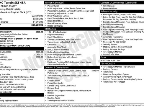 Used 2023 GMC Terrain SLT w/ Tech Package image 4