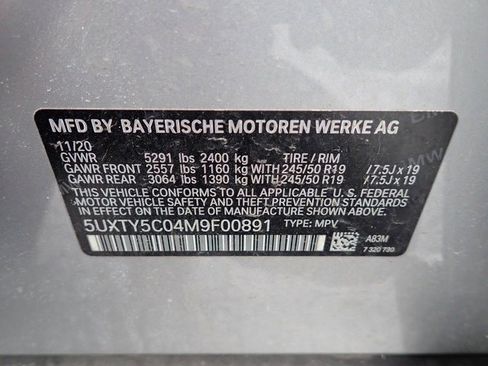 Used 2021 BMW X3 xDrive30i w/ Convenience Package image 13