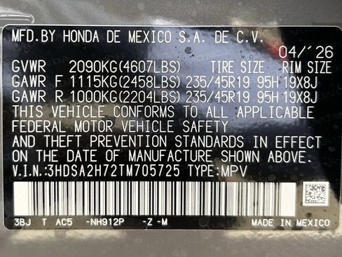 New 2026 Acura ADX A-Spec AWD/4WD image 36