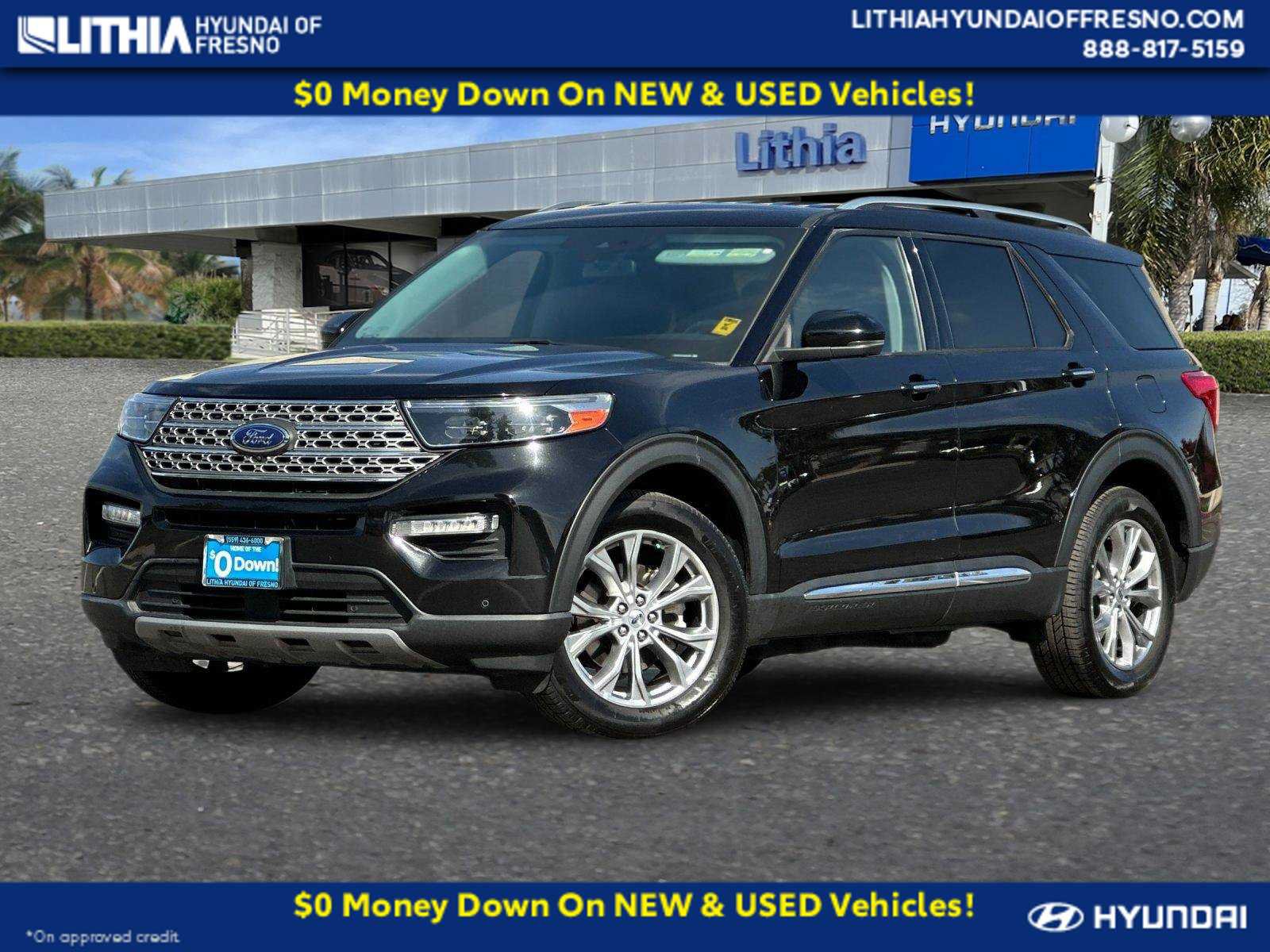 Used 2022 Ford Explorer Limited w/ Equipment Group 301A AWD/4WD image 1