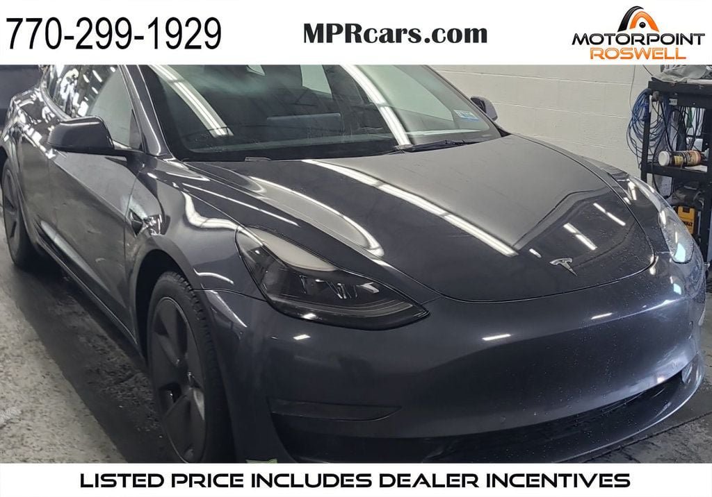 Used 2022 Tesla Model 3 Long Range AWD/4WD image 1