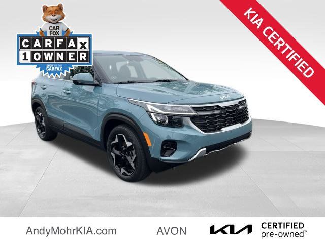 Certified 2025 Kia Seltos EX w/ EX Sunroof Package FWD 360° Tour