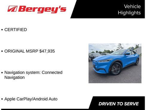 Certified 2022 Ford Mustang Mach-E Select AWD/4WD image 5