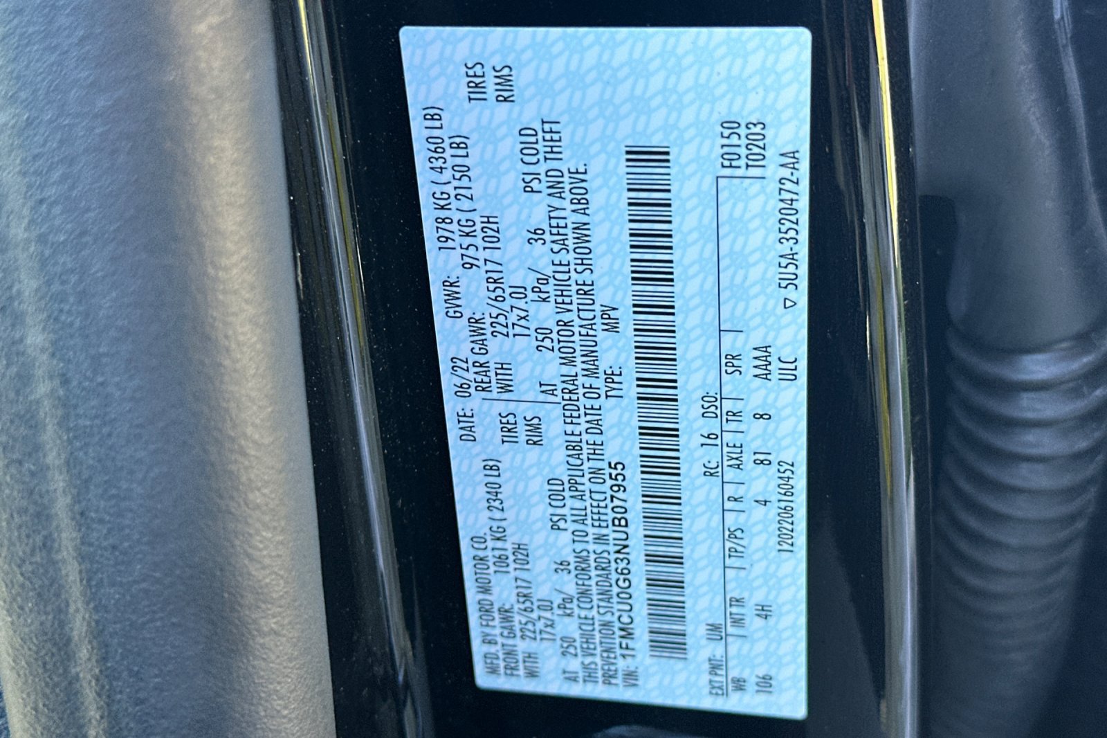 Certified 2022 Ford Escape SE FWD image 28