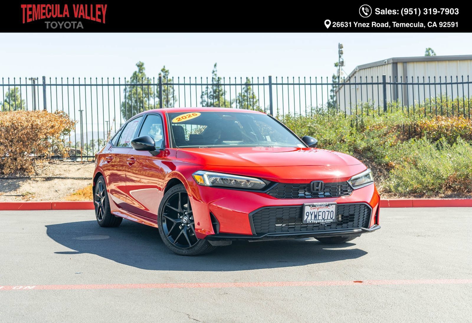 Used 2026 Honda Civic Sport image 1