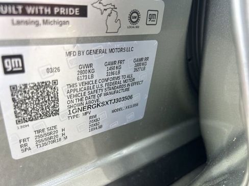 New 2026 Chevrolet Traverse LT w/ Sun and Wheel Package image 37