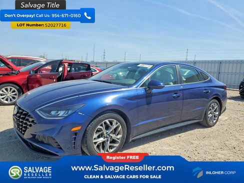 Used 2021 Hyundai Sonata SEL w/ Winter Weather Package FWD image 1