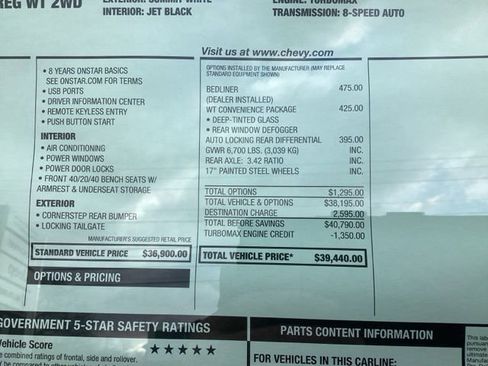 New 2026 Chevrolet Silverado 1500 W/T w/ WT Convenience Package image 12