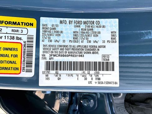 Certified 2023 Ford Bronco Sport Big Bend w/ Convenience Package AWD/4WD image 36