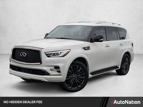 Used 2021 INFINITI QX80 Premium Select w/ Cargo Package AWD/4WD image 1