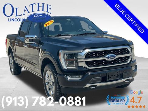 Certified 2022 Ford F150 Platinum w/ Equipment Group 701A High AWD/4WD image 8