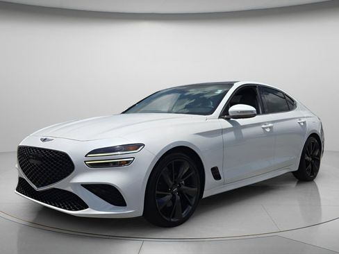 Used 2023 Genesis G70 2.0T w/ Sport Prestige Package RWD image 1