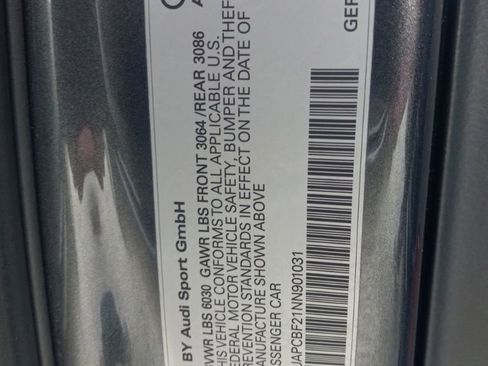 Used 2022 Audi RS 7 Sportback w/ Black Optic Package image 39