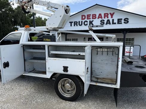 Used 2012 Ford F550 4x4 Regular Cab Super Duty w/ Snow Plow Prep Pkg image 11
