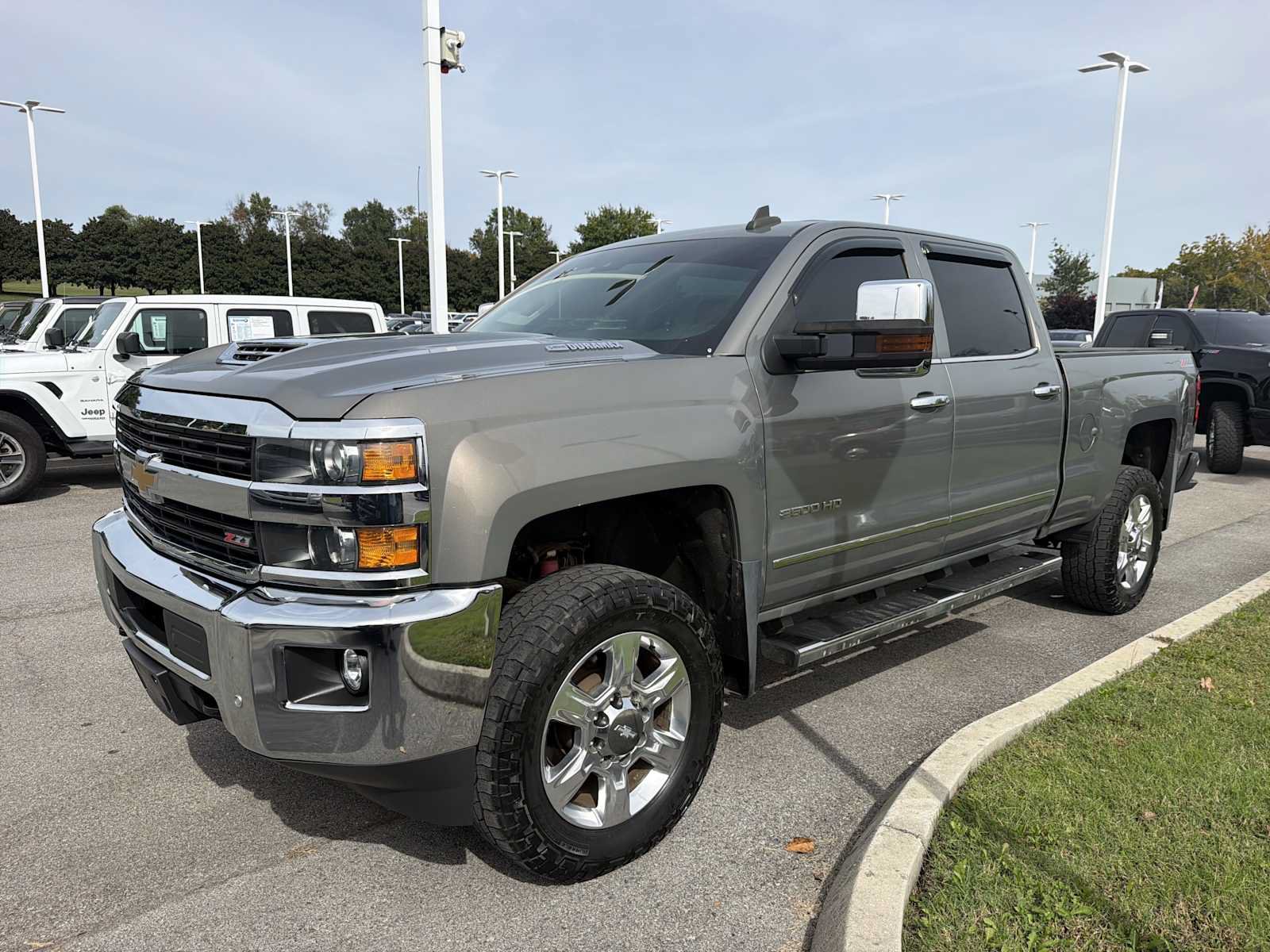 Used 2017 Chevrolet Silverado 2500 LTZ w/ Duramax Plus Package AWD/4WD image 3