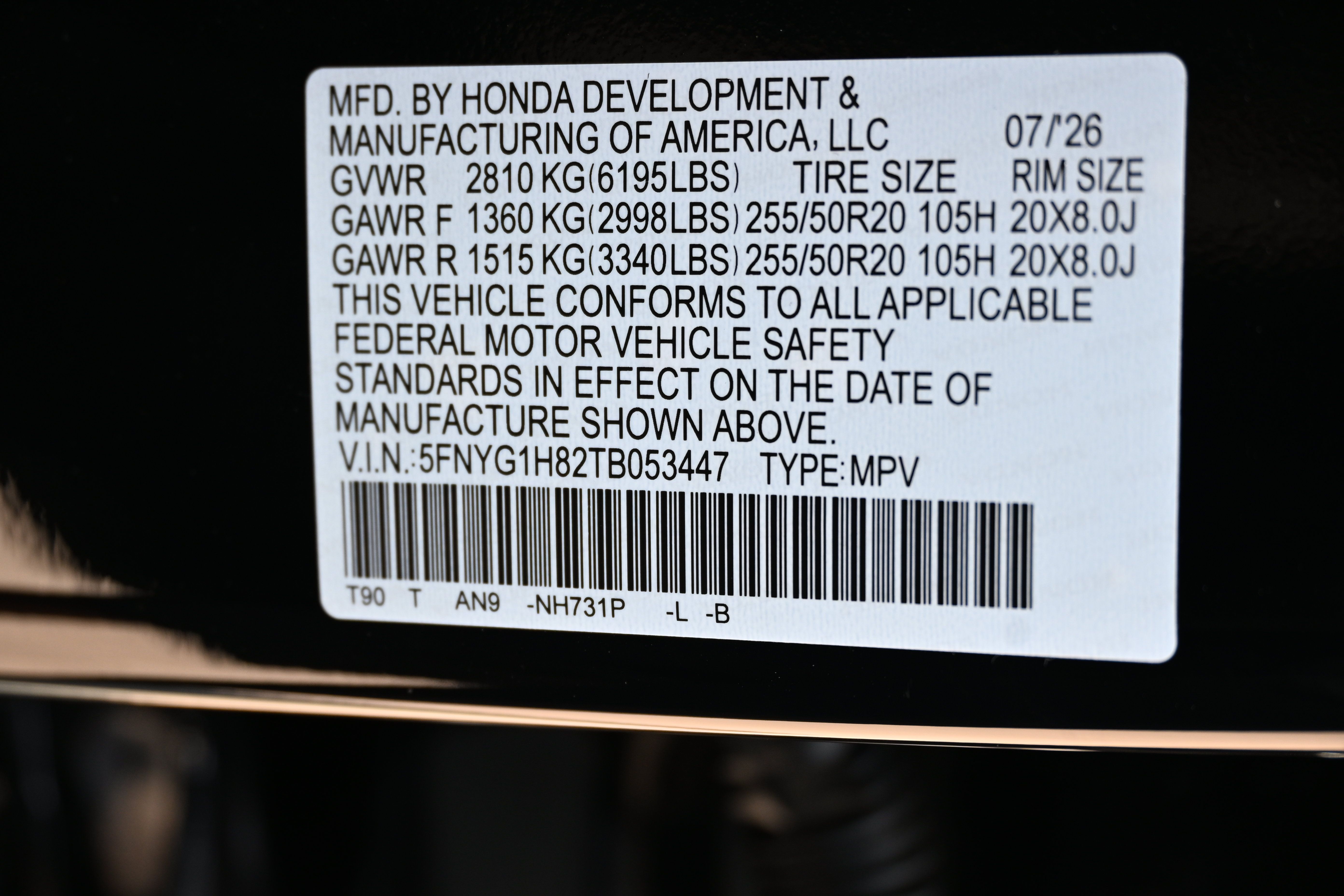 New 2026 Honda Pilot Elite image 21