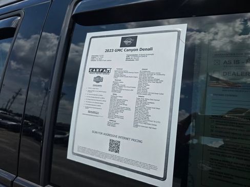 Used 2023 GMC Canyon Denali w/ Denali Black Edition AWD/4WD image 55