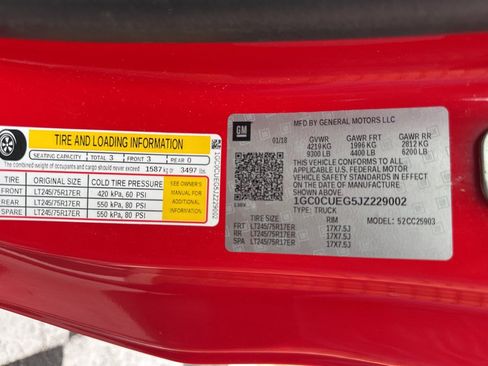 Used 2018 Chevrolet Silverado 2500 W/T RWD image 50