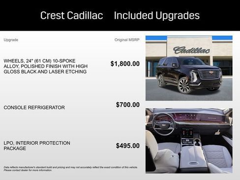 New 2026 Cadillac Escalade Platinum Luxury image 5