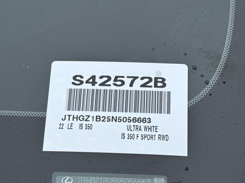 Used 2022 Lexus IS 350 F Sport image 36